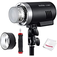 Godox AD300Pro AD300 Pro Flash- 2.4G TTL 1-8000 HSS- 0.01-1.5S Tiempo de reciclaje- 320 flashes de potencia completa…
